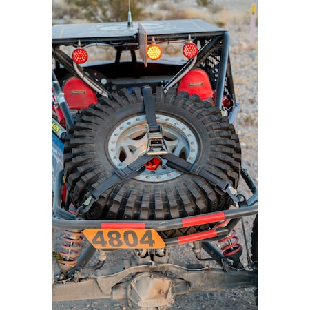 Bulldog Winch Horizontal Tire Ratcheting "Y" Tie-Down Strap 20363